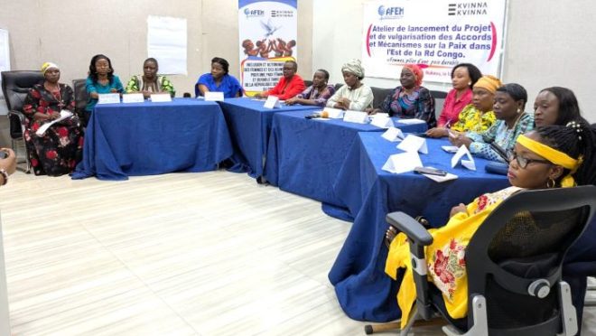 Bukavu : Les femmes du Nord-Kivu et du Sud-Kivu unissent leurs voix pour dénoncer leur exclusion volontaire des processus de paix en cours en RDC