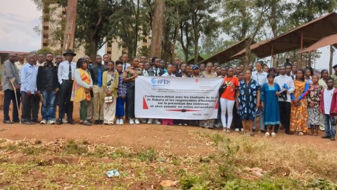 Bukavu: Les étudiantes et étudiants décident de renforcer les campagnes de sensibilisation pour prévenir les violences et abus sexuels sur les campus.